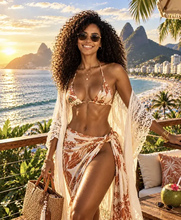 Sun-kissed Caryoca campaign moment